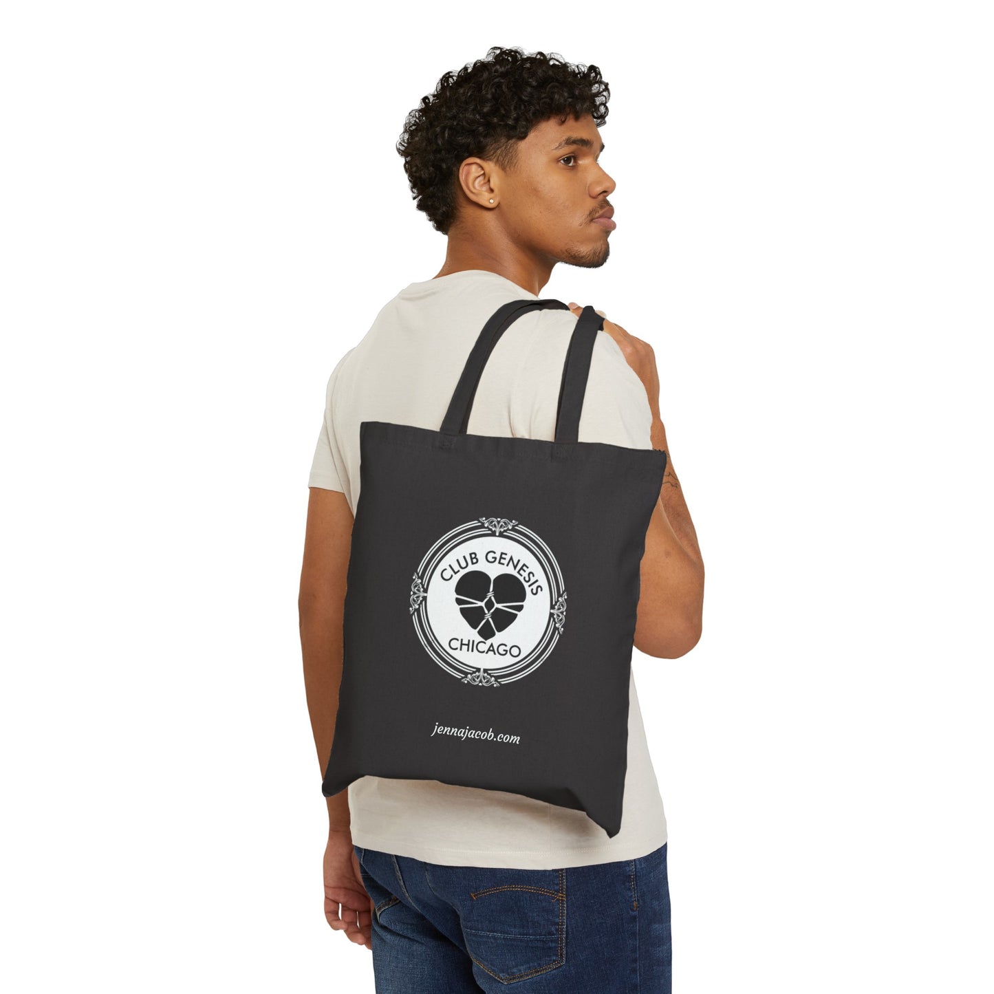 Club Genesis: Chicago: Cotton Canvas Tote Bag