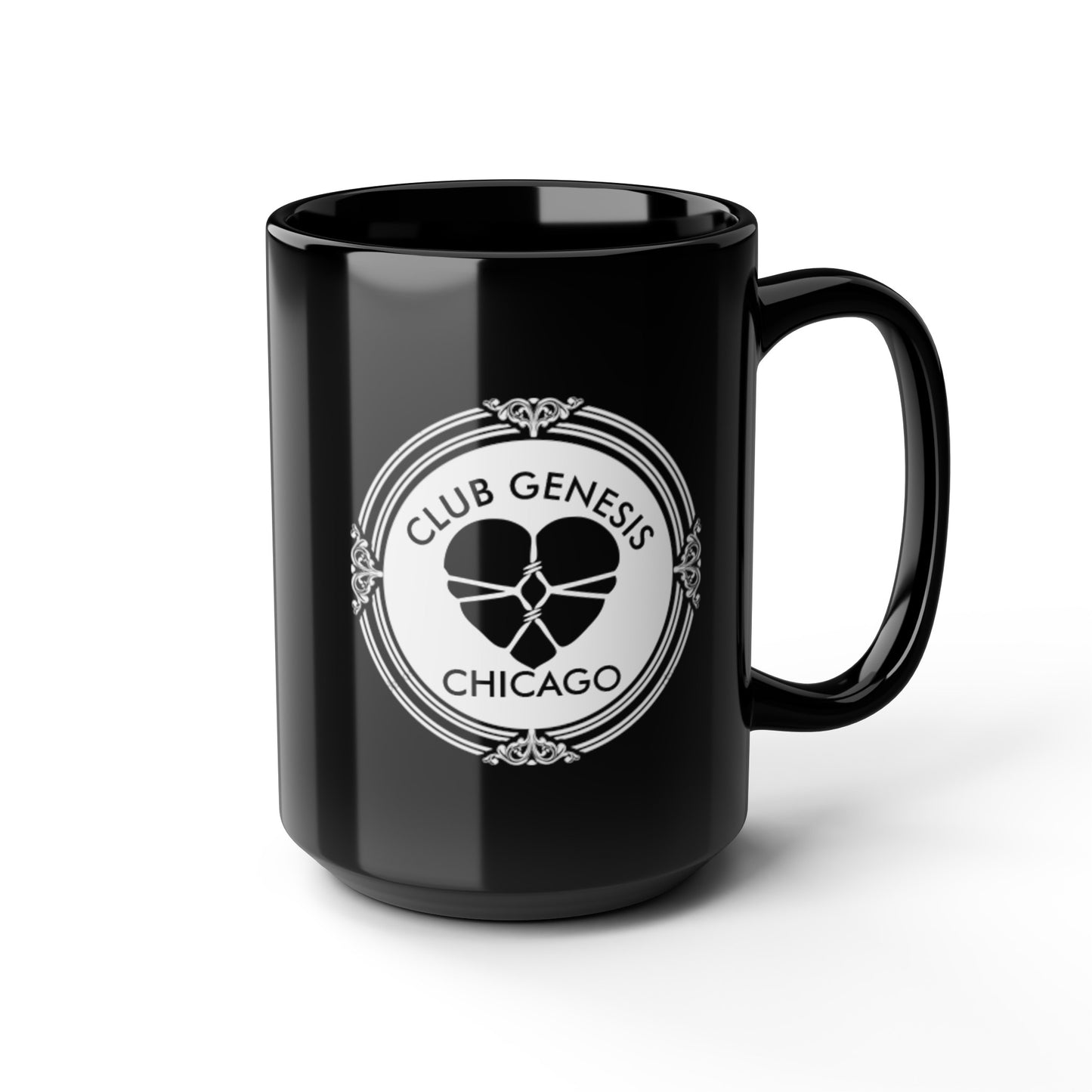 Club Genesis: Chicago Black Mug (11oz, 15oz)