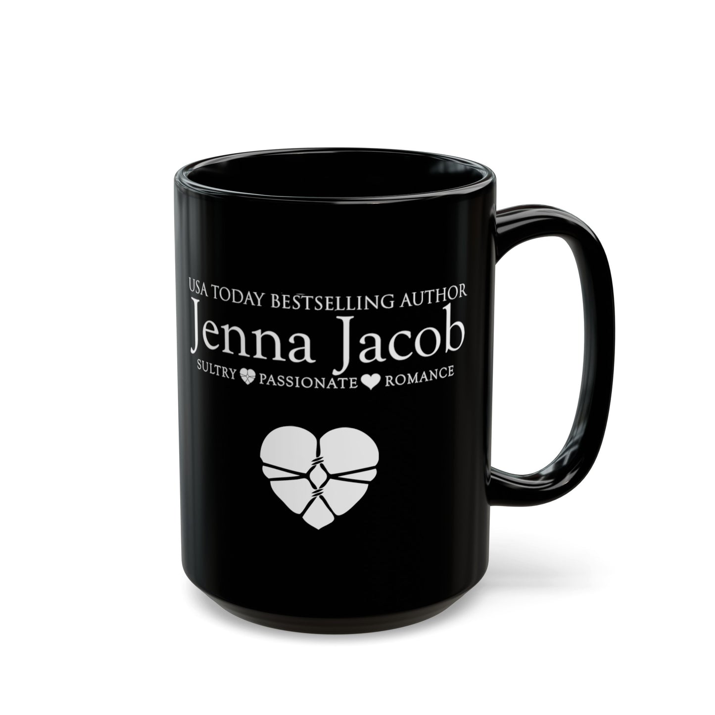 Jenna Jacob Black Mug (11oz, 15oz)