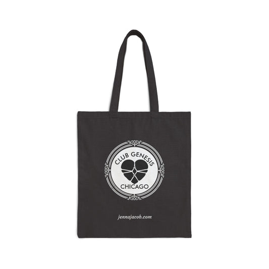 Club Genesis: Chicago: Cotton Canvas Tote Bag
