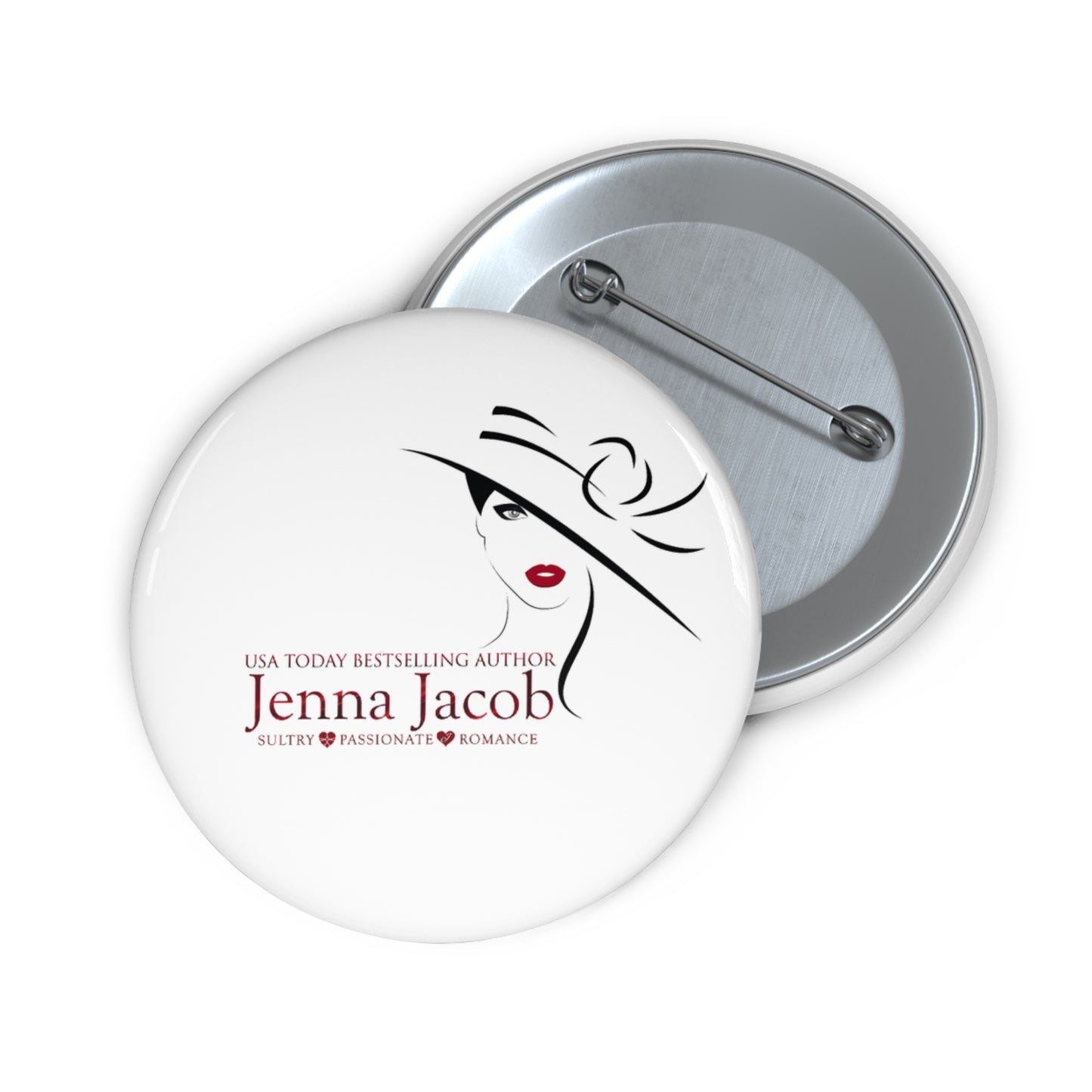 Jenna Jacob Seductive Lady Button