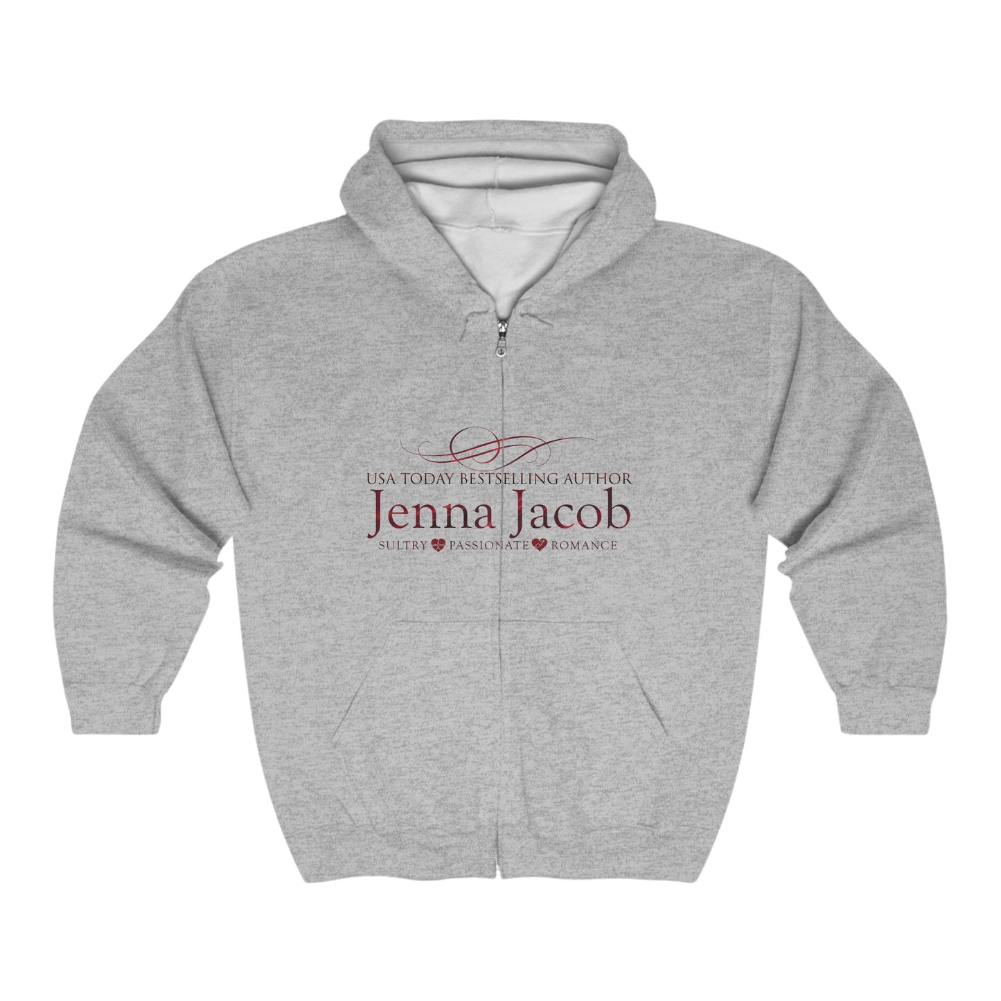Jenna Jacob Full Zip Hooded Sweatshirt