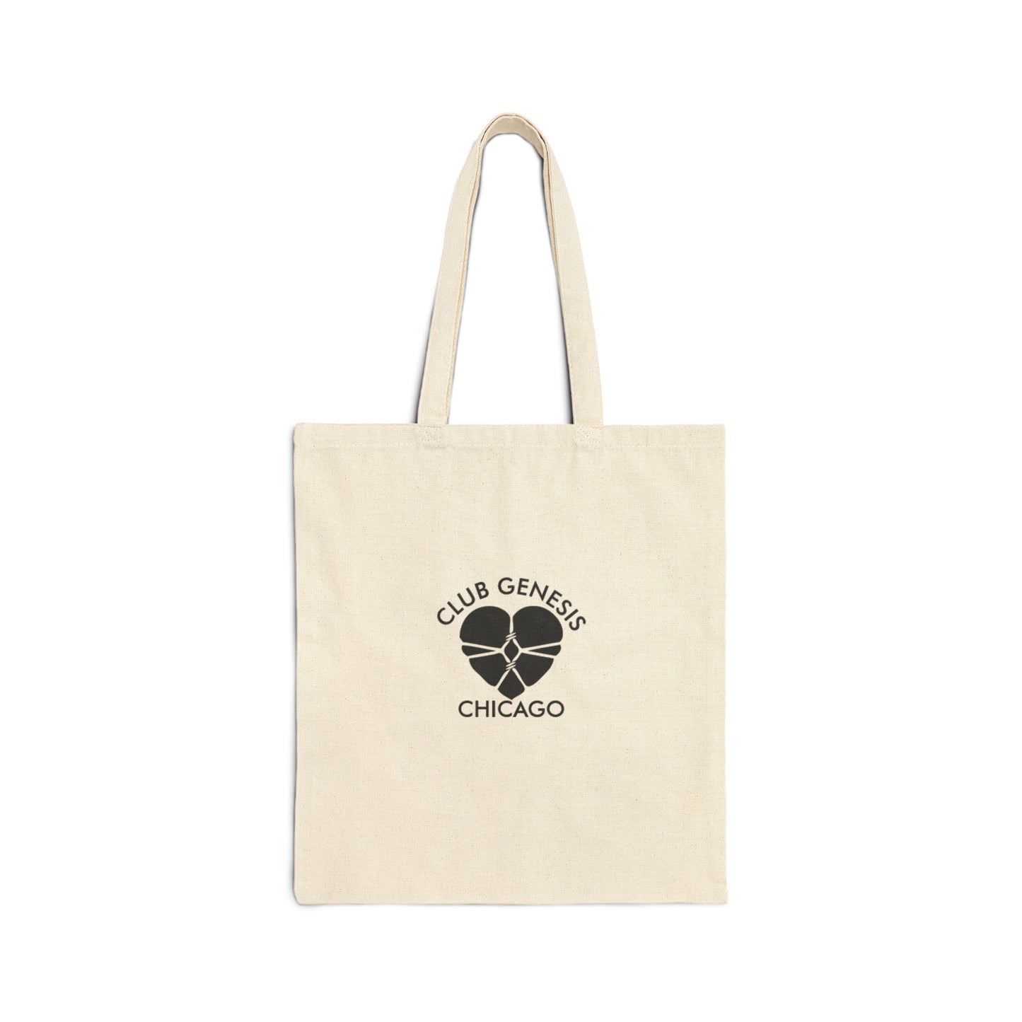 Club Genesis: Chicago: Cotton Canvas Tote Bag