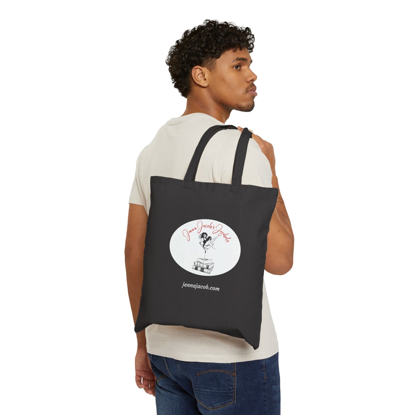 Jezebel Party Girl Cotton Canvas Tote Bag