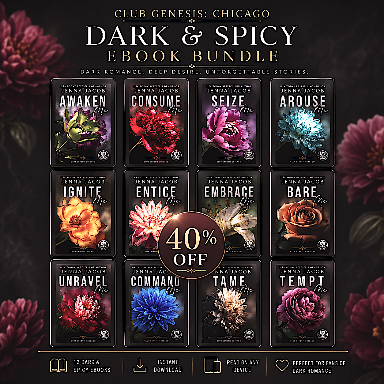 CLUB GENESIS: CHICAGO DARK/SPICY ROMANCE BUNDLE