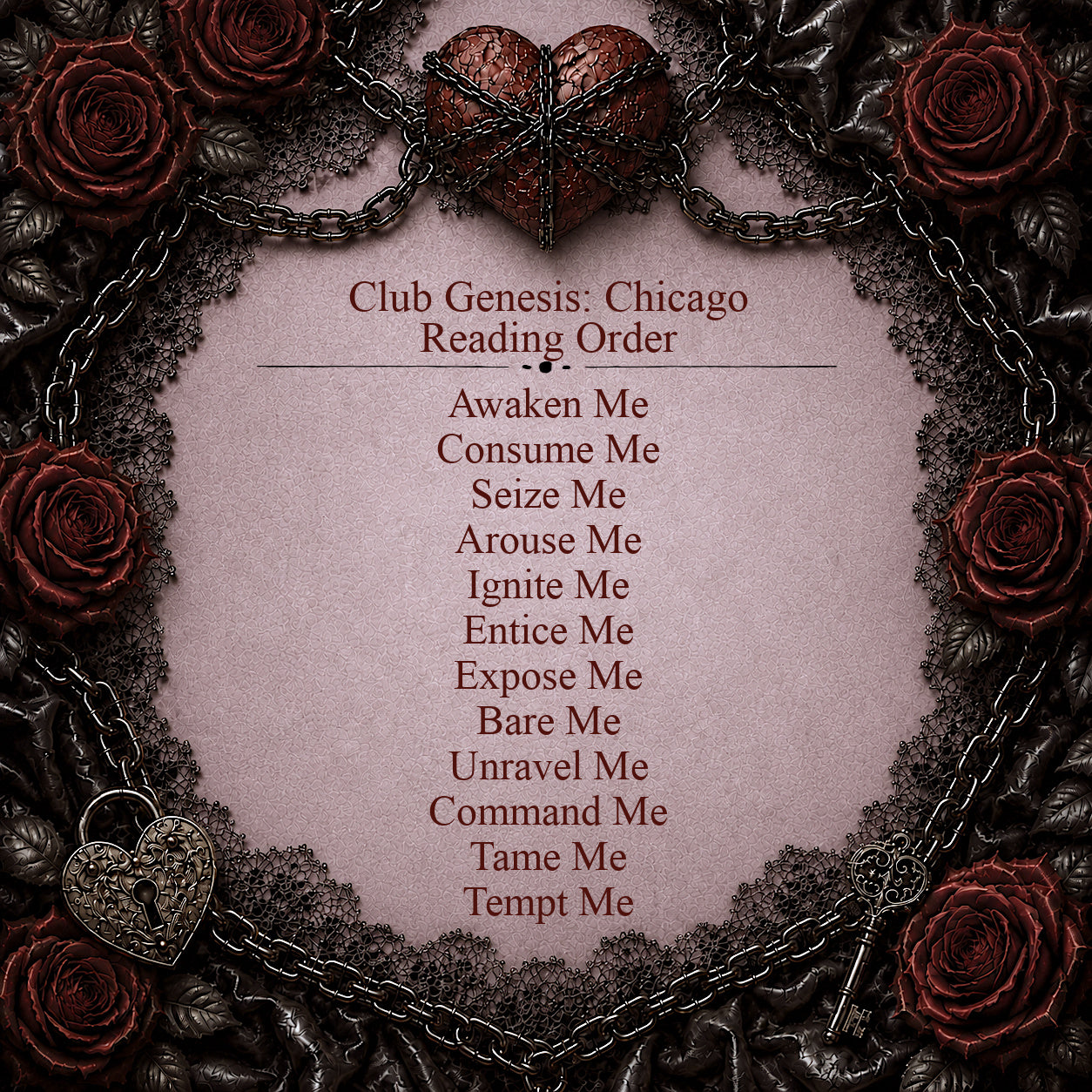 CLUB GENESIS: CHICAGO DARK/SPICY ROMANCE BUNDLE