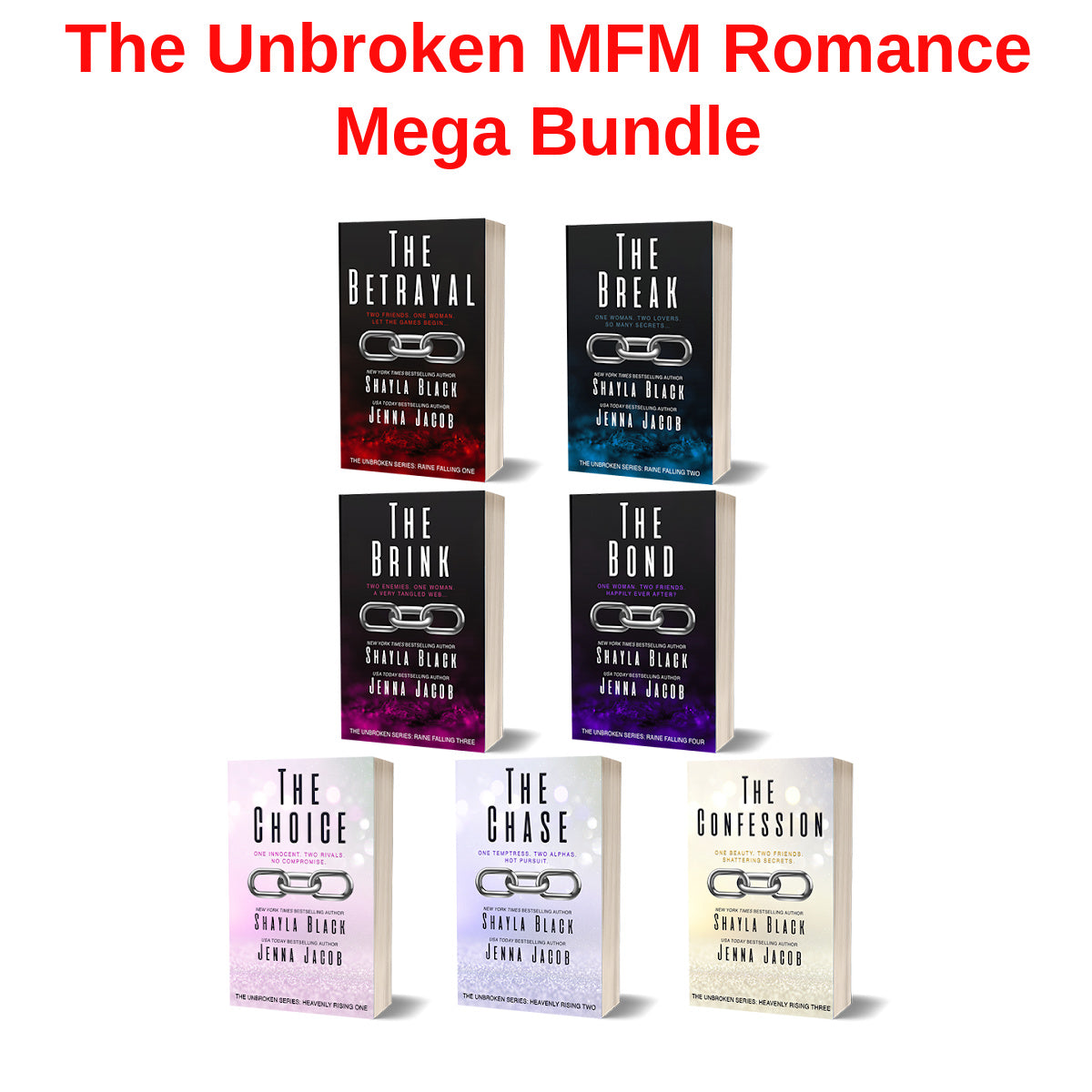 THE UNBROKEN MFM ROMANCE MEGA BUNDLE