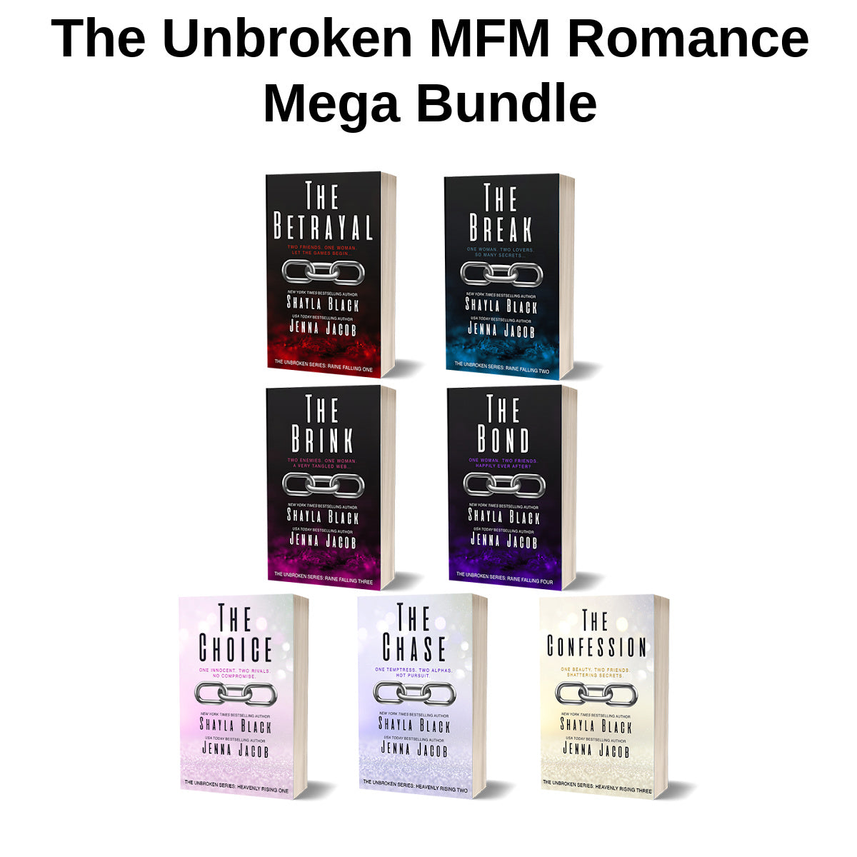 THE UNBROKEN MFM ROMANCE MEGA BUNDLE